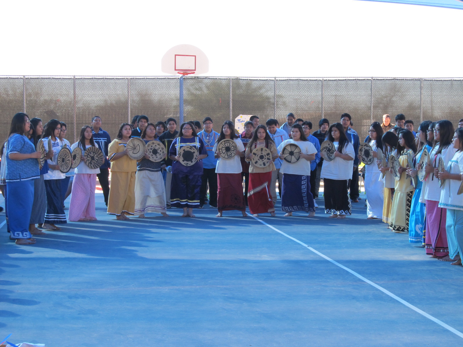 Students Performing Traditional Indian Dances