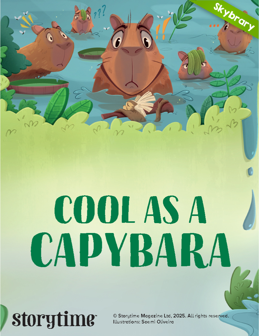 Cool as a Capybara book cover
