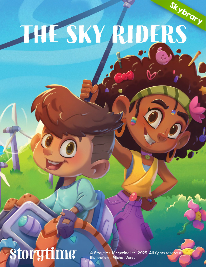 The Sky Riders book cover