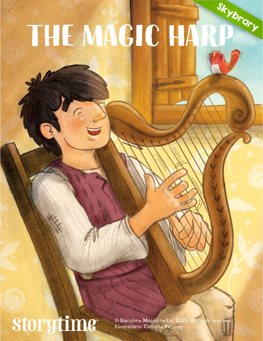 The Magic Harp book cover