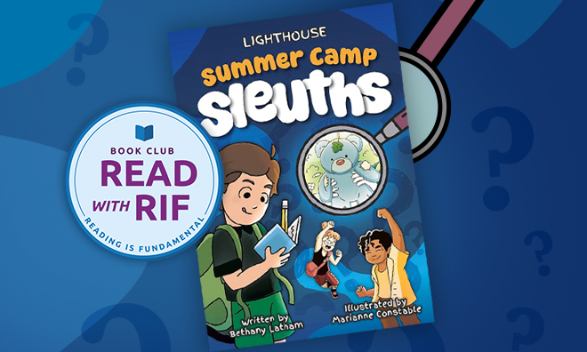 Summer Camp Sleuth book club image