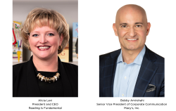  Alicia Levi, RIF’s President & CEO, and Bobby Amirshahi, Senior Vice President of Corporate Communication 