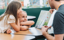 Kids listening to read aloud