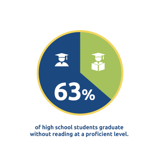 pie graph of student success rate