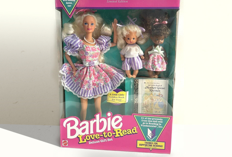 1992 reading barbie